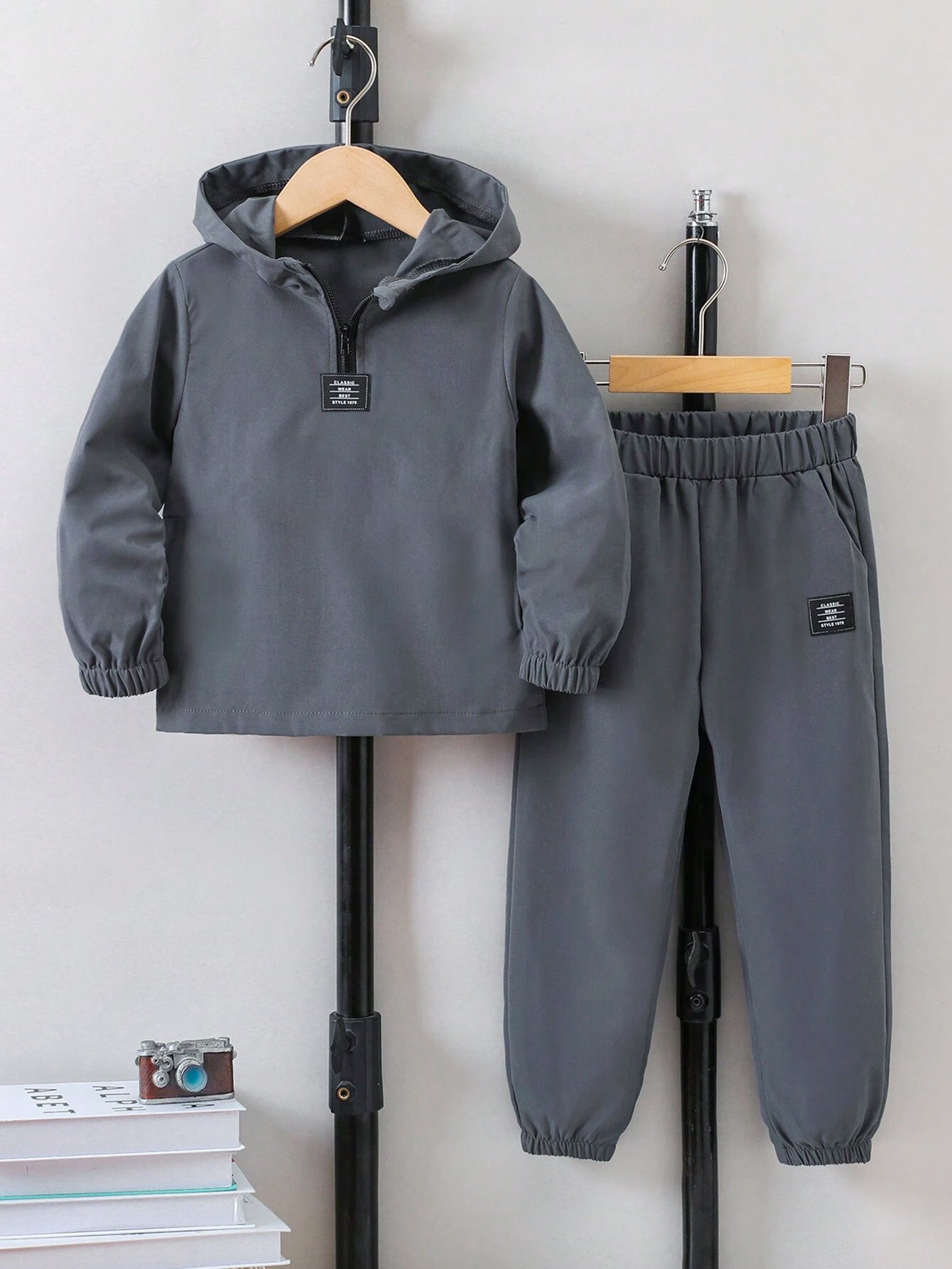 Stylish Pullover Hoodie and Jogger Set for Boys Wholesale