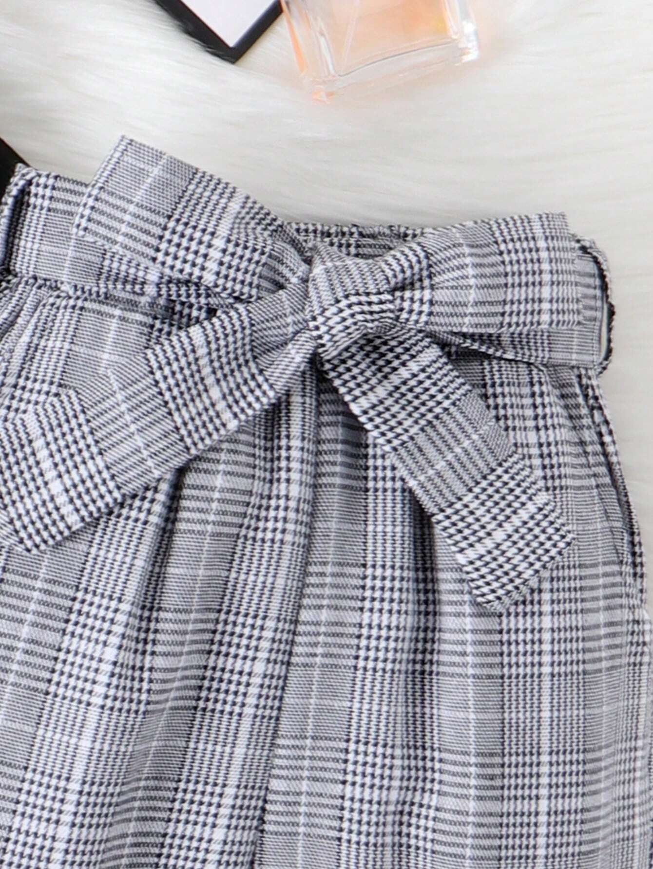 Girls'Ruffled Top Classic & Chic Outfit Wholesale