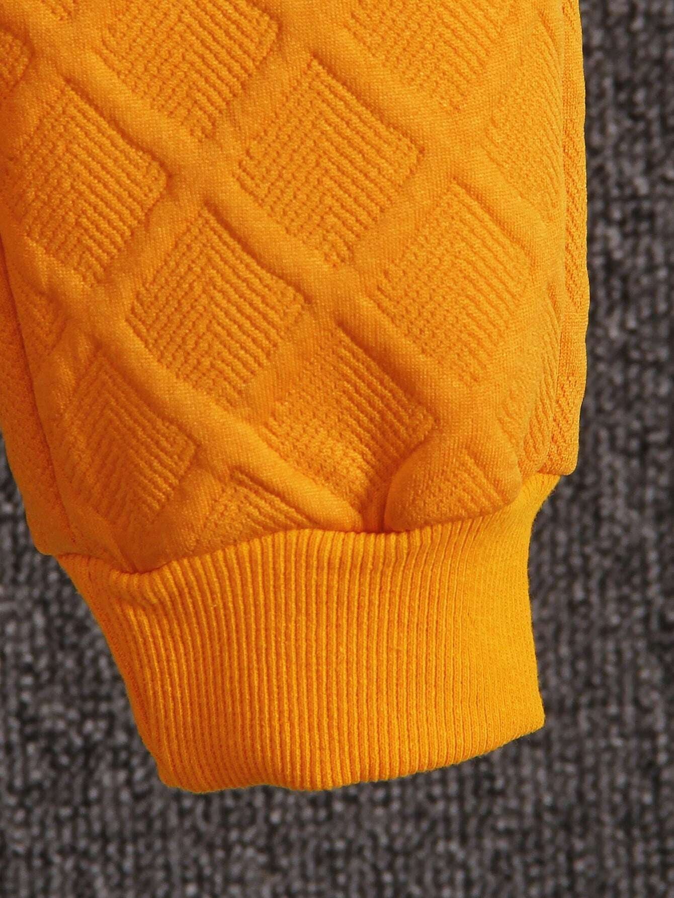 Boys' Quilted Sweatshirt & Denim Jeans Set Wholesale