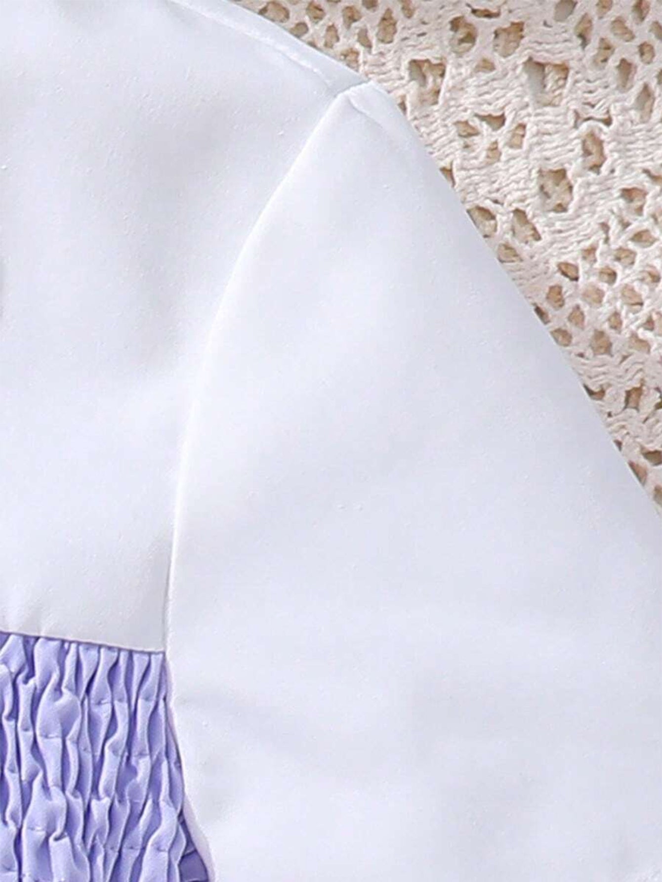 Girls' Smocked Peplum Blouse and Elastic Waist Pants Set Wholesale
