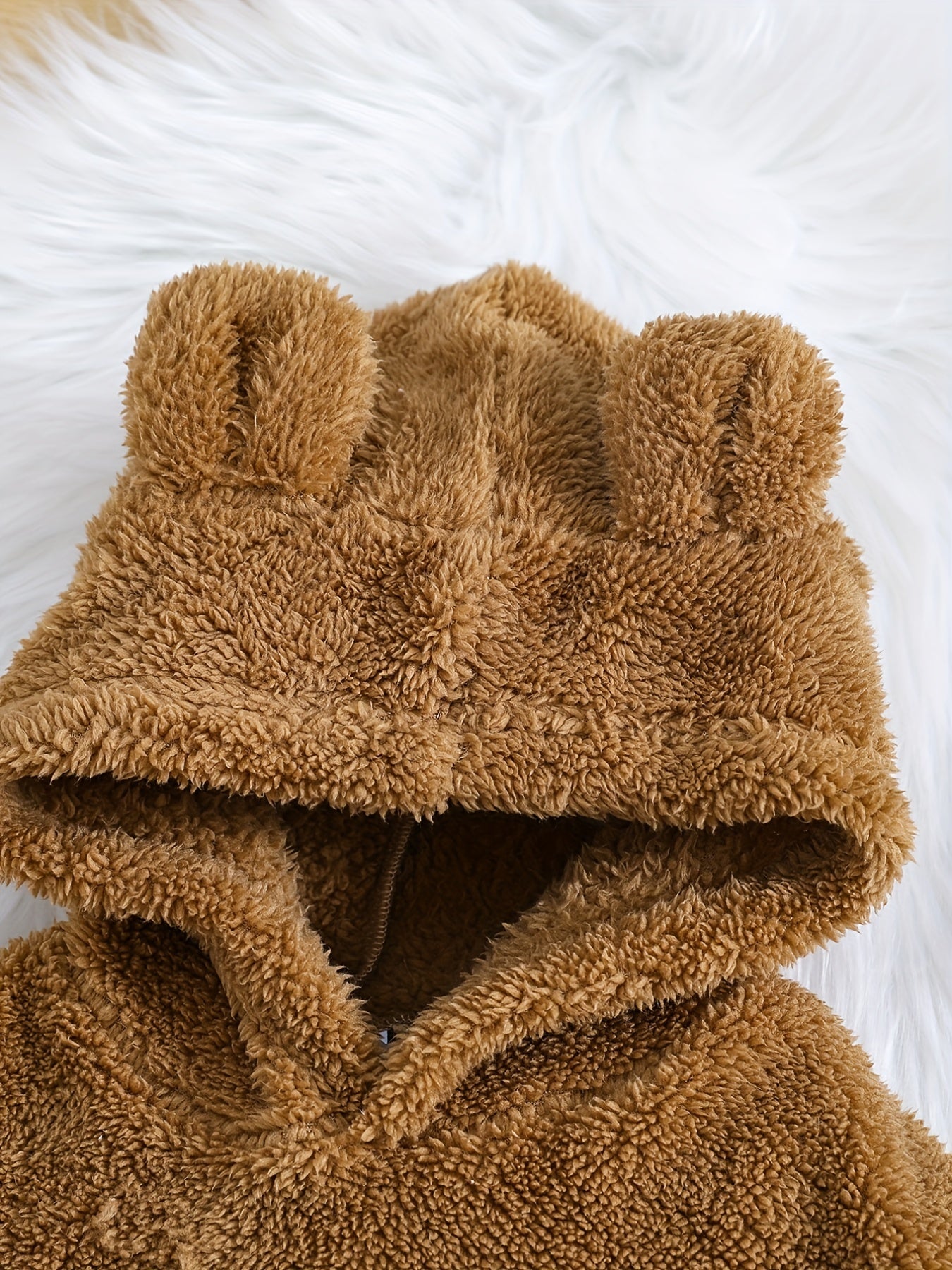 Warm Bear Ear Outfit for Winter