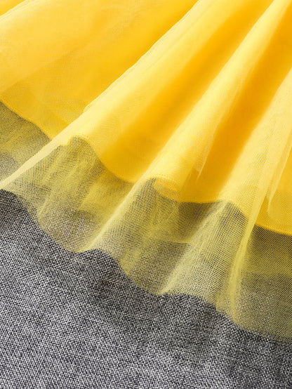 Sunflower Camouflage Tutu Dress Wholesale