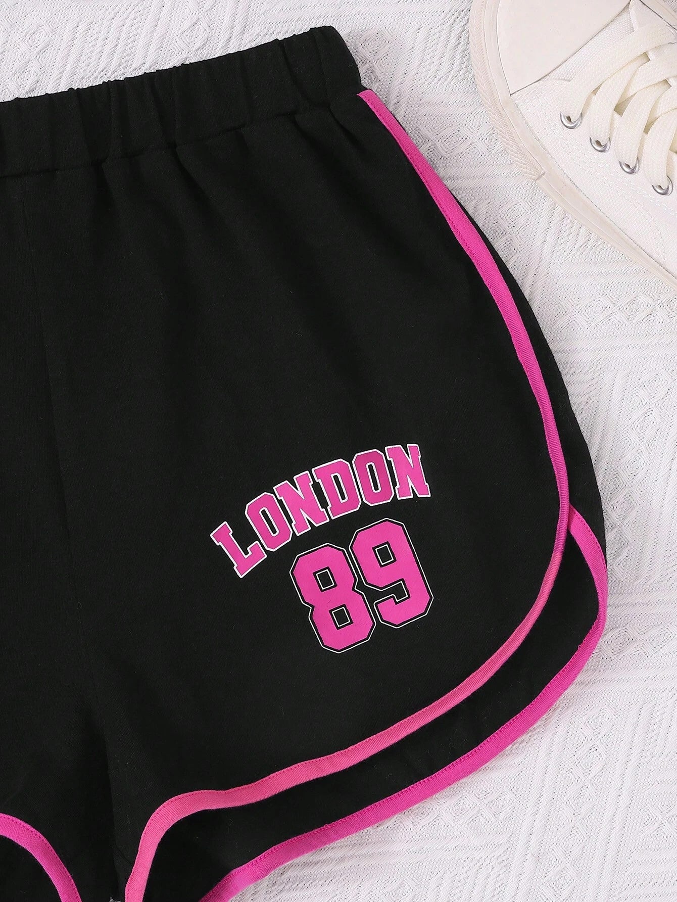 Girls 'London 89' Sports Tank and Shorts Set Wholesale