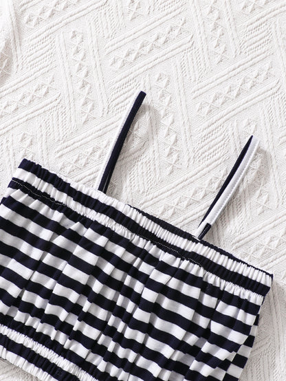 Striped Two-Piece Toddler Outfit