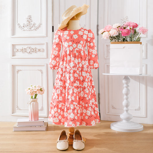 GirlsFloralMaxiDress
