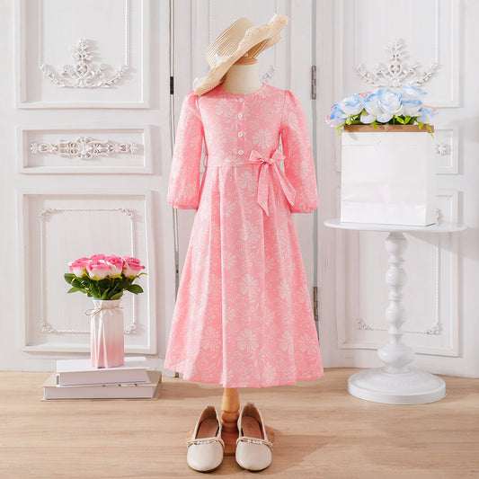 GirlsFloralMaxiDress