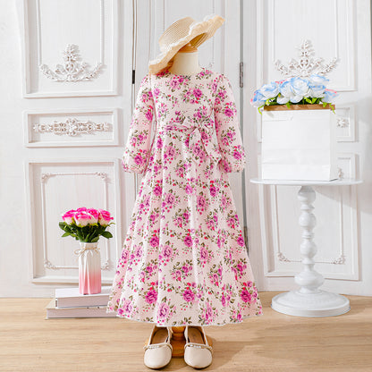 GirlsFloralMaxiDress