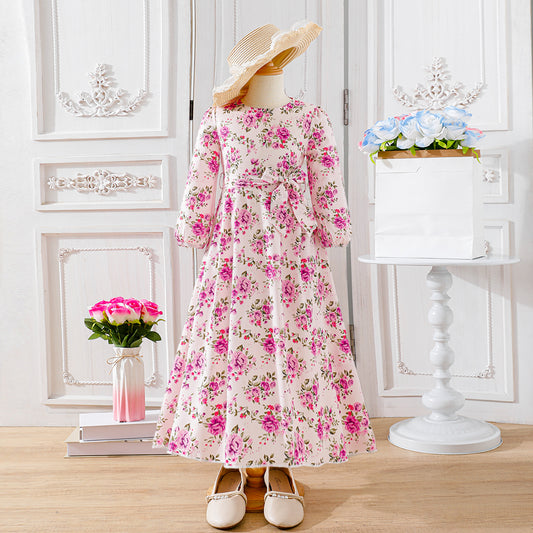 GirlsFloralMaxiDress