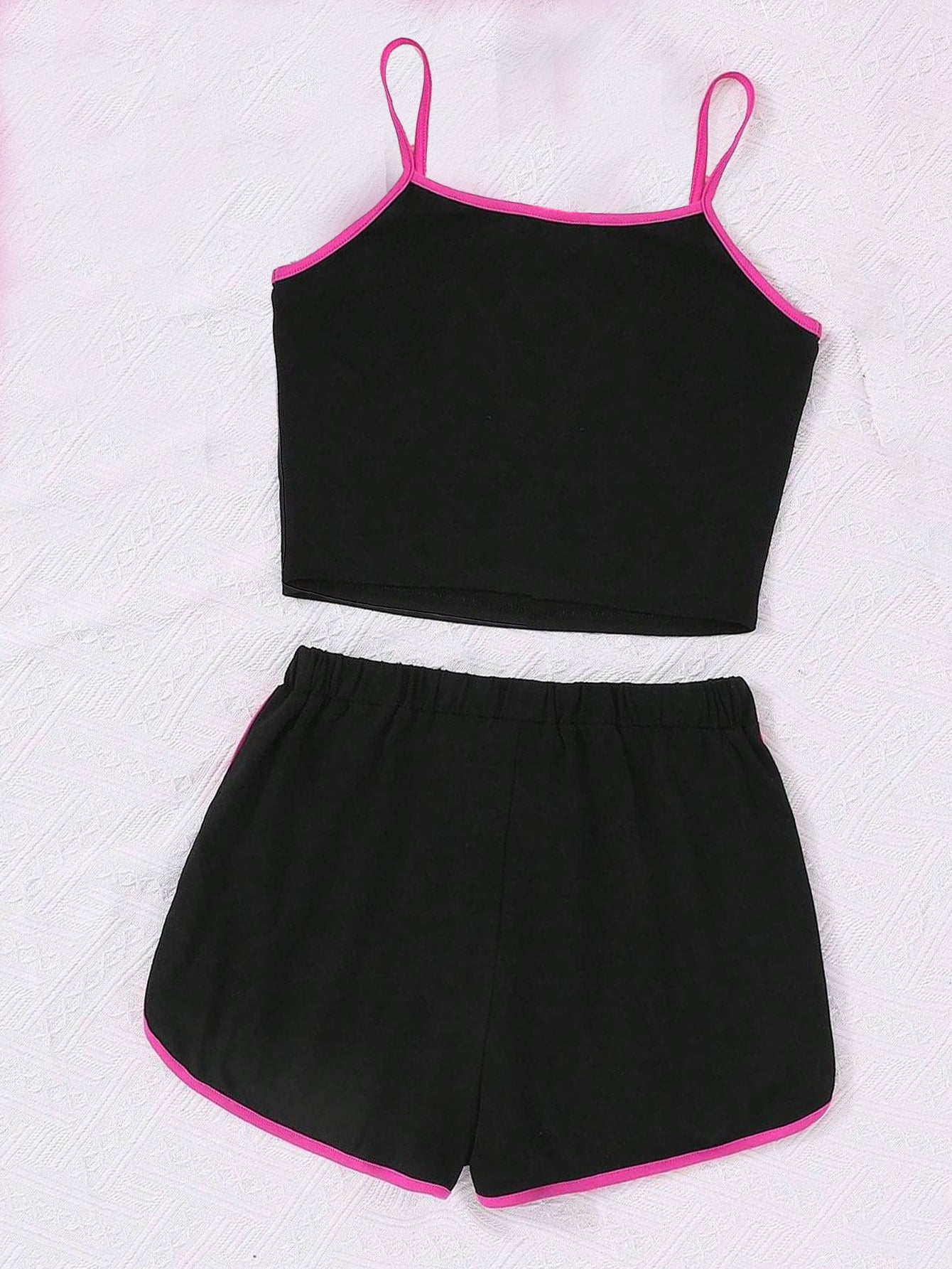 Girls 'London 89' Sports Tank and Shorts Set Wholesale