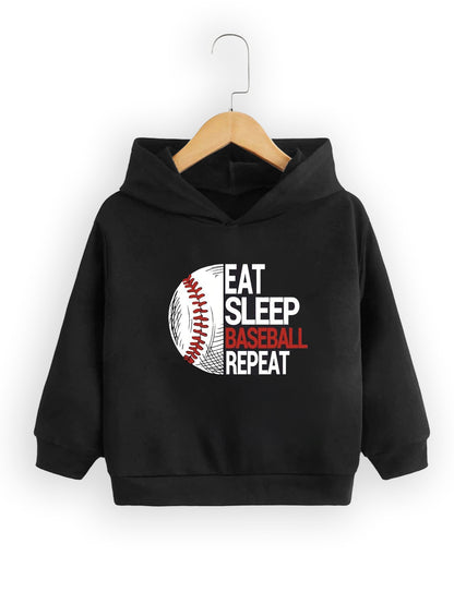 Baseball Repeat Boys Hoodie & Jeans Set Wholesale