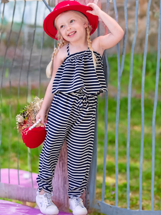 Striped Two-Piece Toddler Outfit